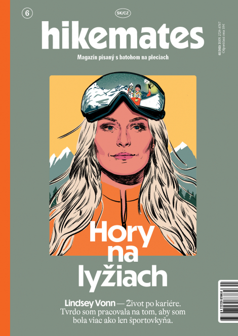 Hikemates 6 - Hory na lyžiach - Magazín písaný s batohom na pleciach