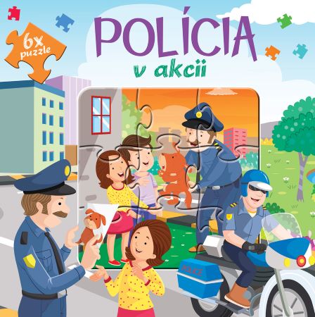 Polícia v akcii - 6x puzzle