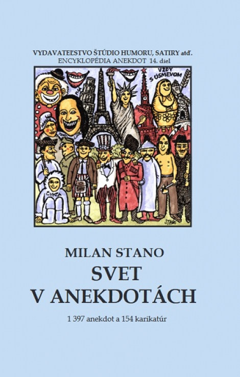 Svet v anekdotách (1397 anekdot a 154 karikatúr) - Encyklopédia anekdot 14.diel