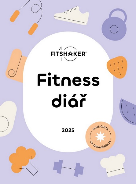 Fitness diář 2025 (český jazyk)