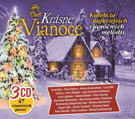 Krásne Vianoce. Kolekcia najkrajších vianočných melódií. - 3CD