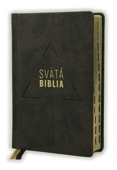 Svätá biblia - Roháčkov preklad (2020) s indexami, t.v., tmavohnedá - s indexami, t.v., tmavohnedá