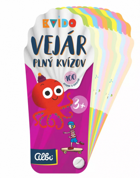 Kvído Vejár plný kvízov 3+ - Spoločenská hra