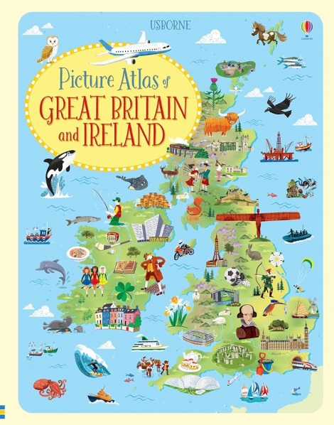 Picture Atlas of Great Britain and Ireland - Ilustrované mapy